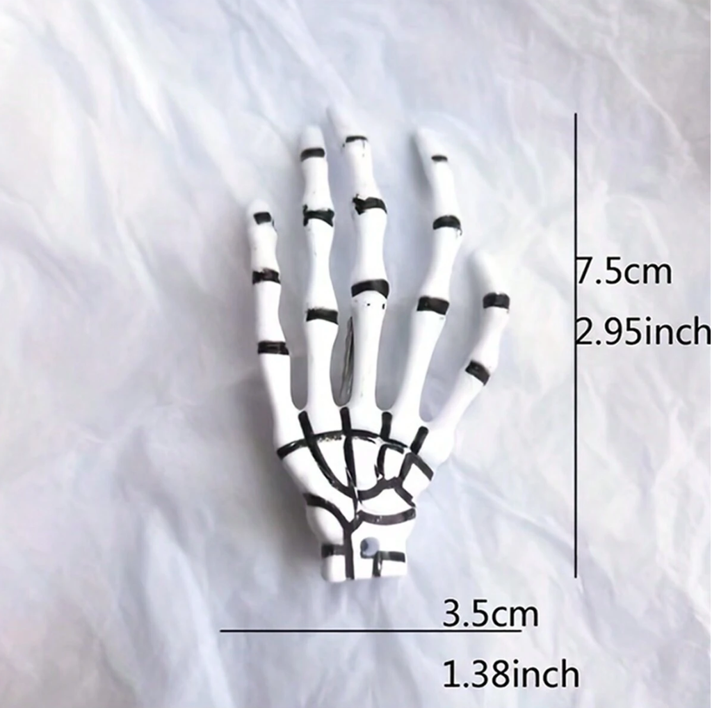 Halloween - Skull Claws Hair Clip