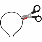 Halloween Bloody Scissors Headband