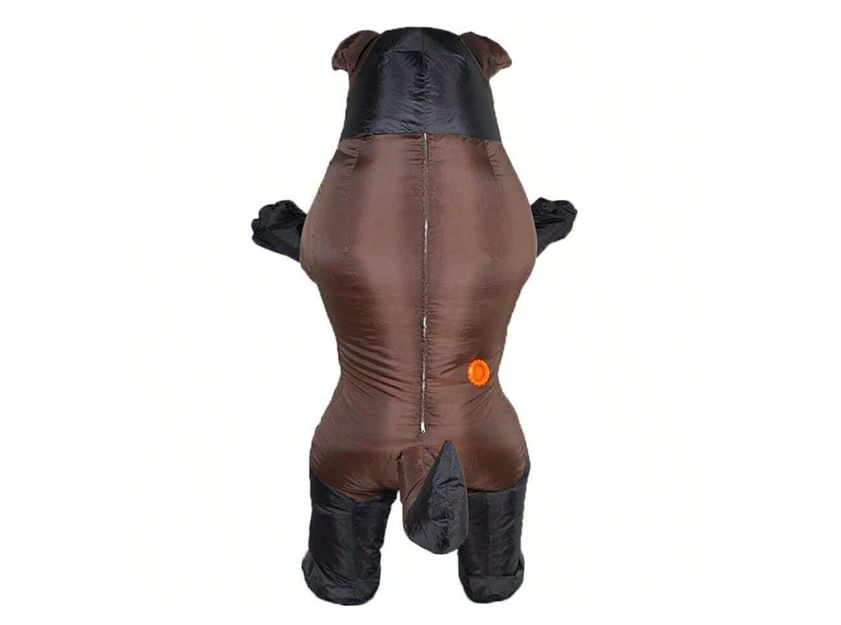 CABS-Inflatable Dog Costume - Brown