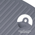 Mini Silicone Oven Gloves Mitts Heat Resistant Pair - Grey