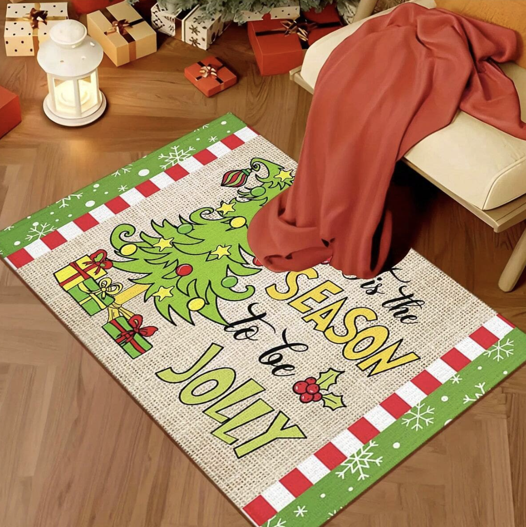Christmas Mat - Tis The Season To Be Jolly