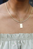 Cabs - Angel Numbers Pendant Chain - 444