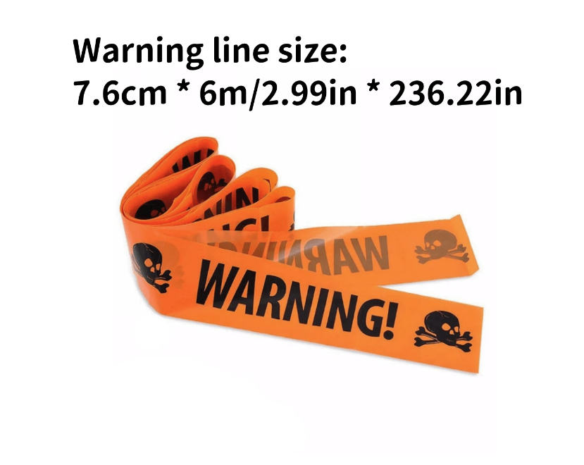 Halloween Warning Tape