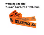 Halloween Warning Tape