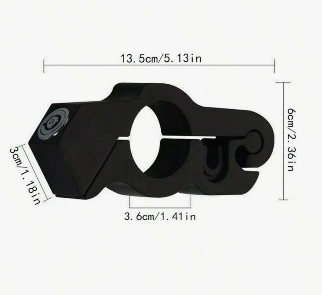 Motorcycle Handlebar Break Lock - Black