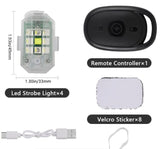 Led Anti-Collision Strobe Light x 1 With Wireless Remote Control