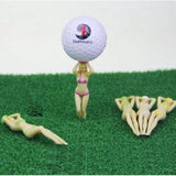 Cabs- Golf Tee - Bikini Lady