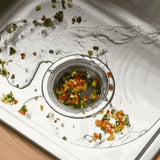 Stainless steel sink strainer