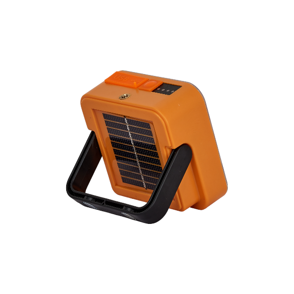 D05 - Portable Solar Power LED Flood Light - Orange