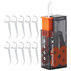 Dental Floss in Automatic Dispenser Container 10X Dental picks