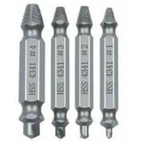 CABS- 4 Piece Stainless Steel Screw Extractor Set