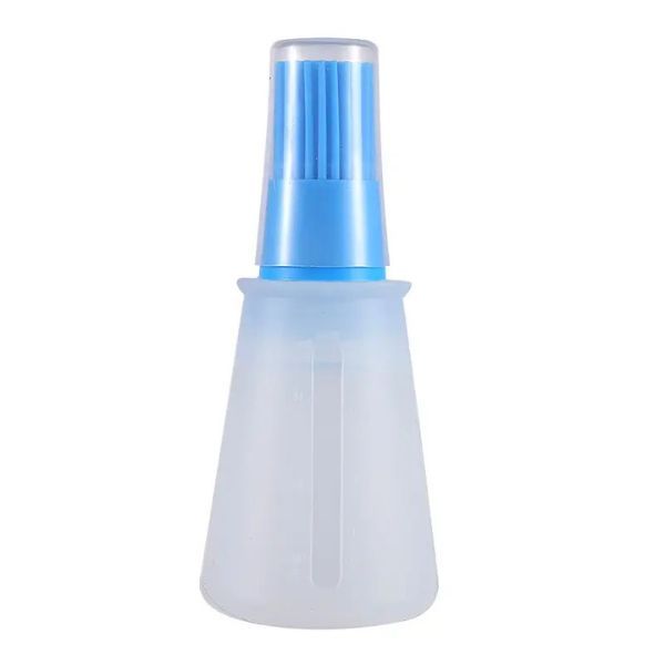 Silicone Oil Basting Bottle Brush - Blue