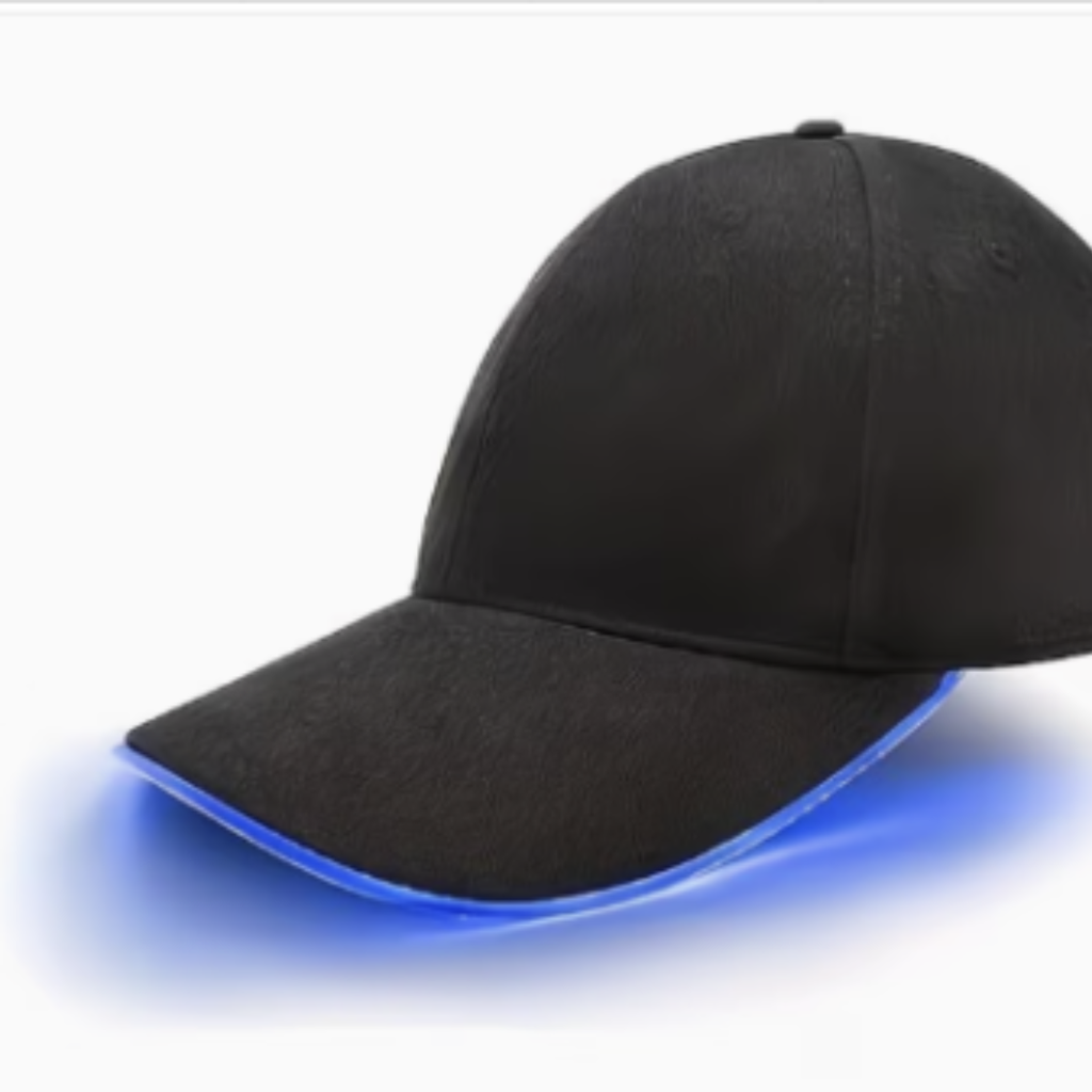 Party LED Luminous Baseball Cap - Blue Light