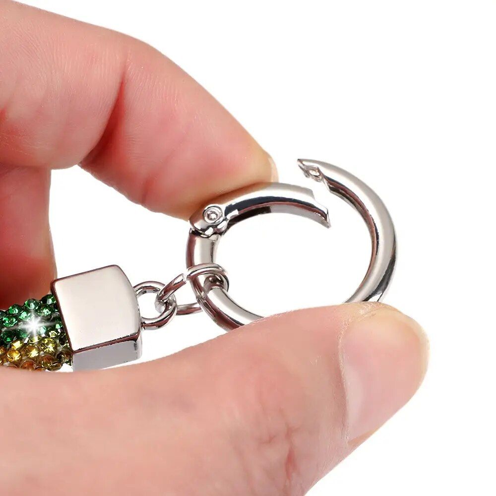 CABS Rainbow Rhinestone Lanyard