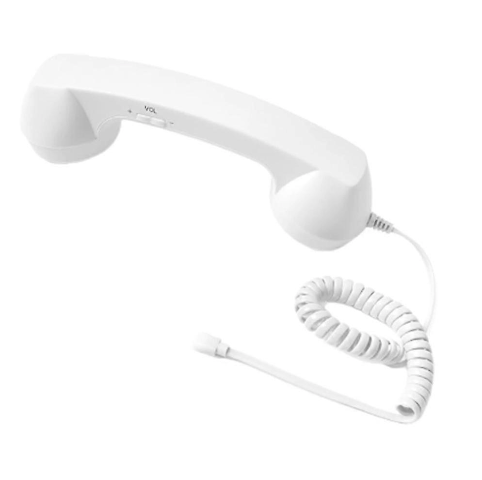 Retro Wired Handset-Type C- White