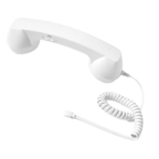 Retro Wired Handset-Type C- White