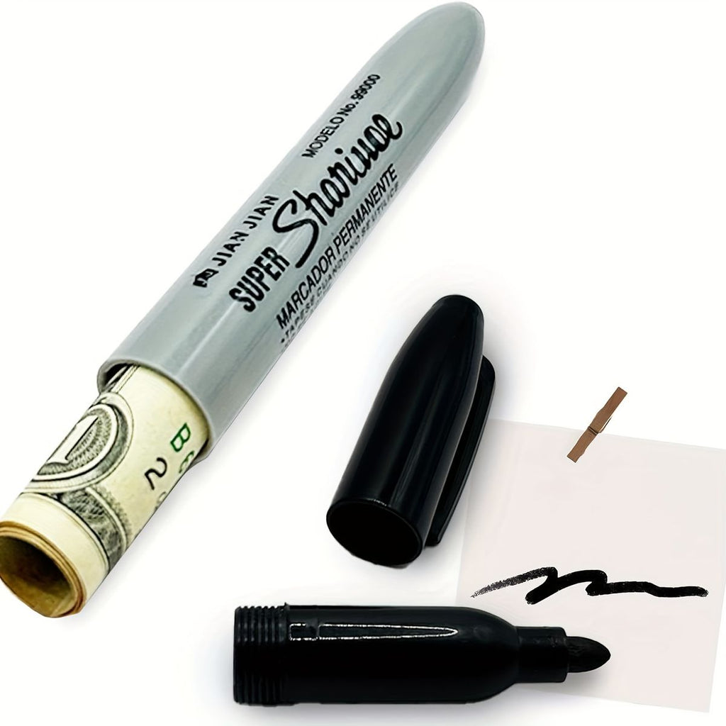 Black Marker with Screte stash compatment