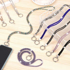 CABS Rainbow Rhinestone Lanyard