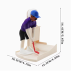 Golf Bottle Opener with Swinging Man