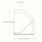 Transparent Rainproof Wireless Doorbell Cover