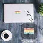 Funny Decals- Undiagnosed But Something Aint Right