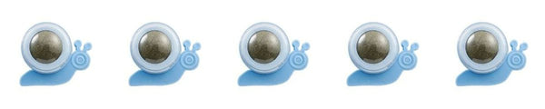 CABS- Catnip Balls- Snail 5 Pack - Blue