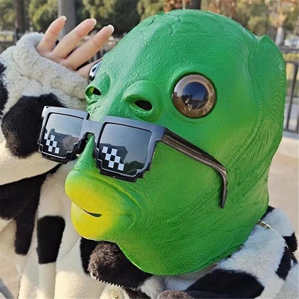 Fish Head Costume Mask
