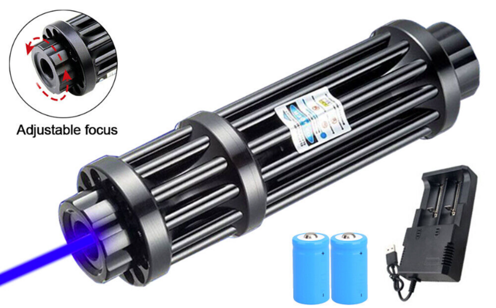 High Power Blue Laser Pointer, Long Range 1500m - 50000mW