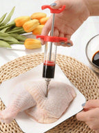 1 Piece - Food Seasoning Syringe - Multi-Color