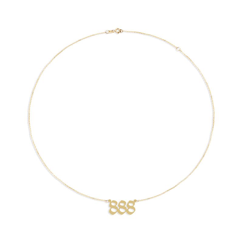 Cabs - Angel Numbers Pendant Chain