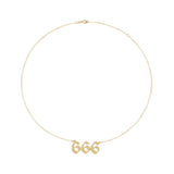 Cabs - Angel Numbers Pendant Chain - 666