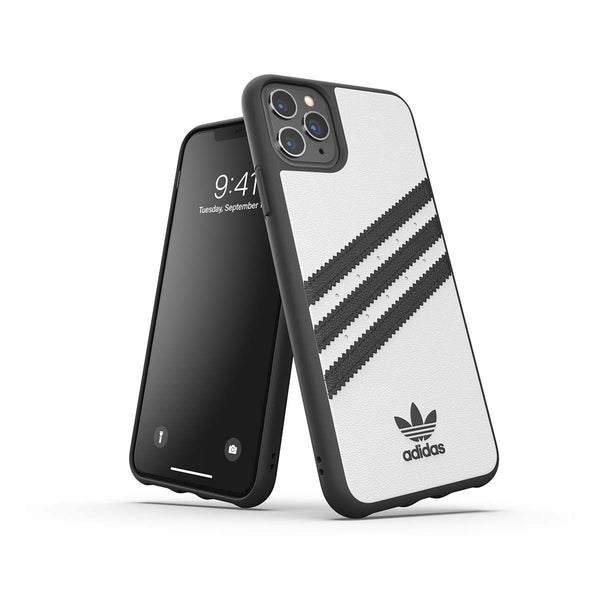 Adidas Apple iPhone 11 Pro Max Samba Case - White/ Black