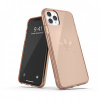 Adidas Apple iPhone 11 Pro Trefoil Clear Case - Rose Gold