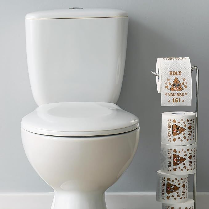 Funny 16th Birthday Novelty Toilet Paper Roll