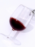 Red Wine Keyring