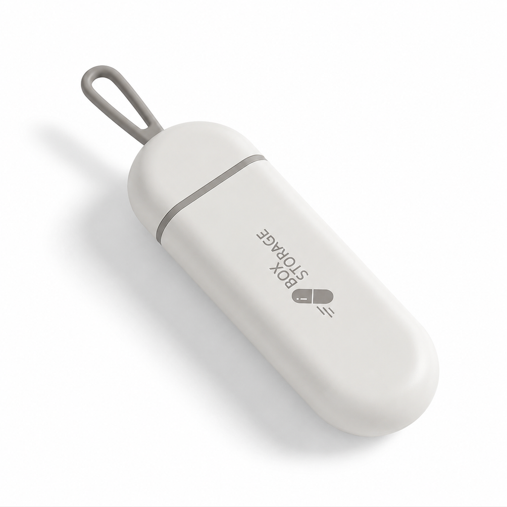 PocketPill Portable Organizer - White,