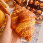 Squishy Croissant - Scented - Soft- Slow Return