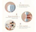Baby Dumbbell Rattle - Mini Gym Toy for Little Lifters
