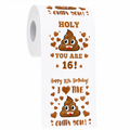 Funny 16th Birthday Novelty Toilet Paper Roll