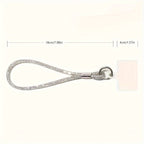 Silver Rhinestone Phone Lanyard - Universal