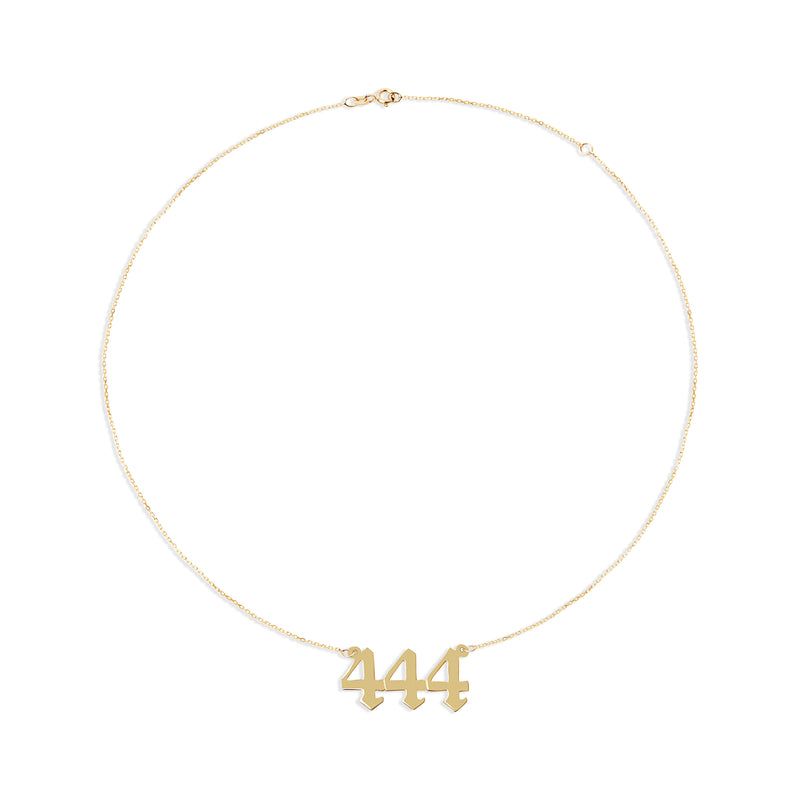 Cabs - Angel Numbers Pendant Chain