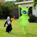 Inflatable Adult Green Antennae Alien Costume