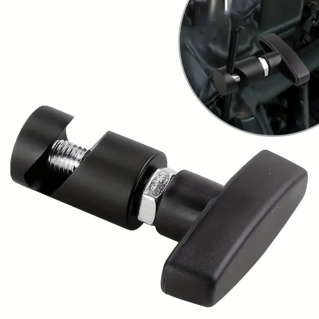 Safety Bonnet shock support clamp - Black