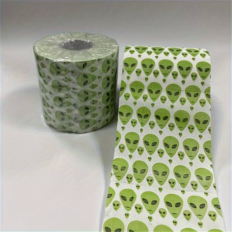 Alien Design Toilet Paper