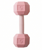 Baby Dumbbell Rattle - Mini Gym Toy for Little Lifters