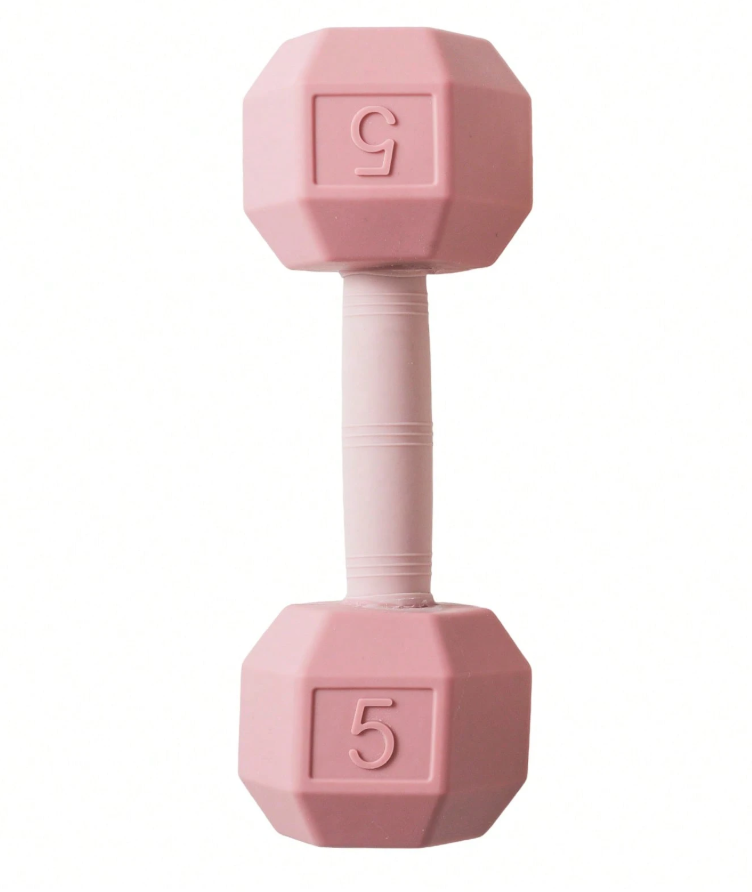 Baby Dumbbell Rattle - Mini Gym Toy for Little Lifters