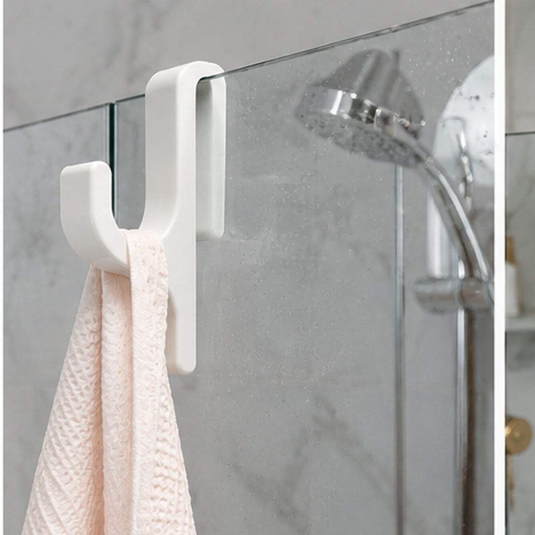 Shower Door Hook, Frameless Glass Door Hook x 1