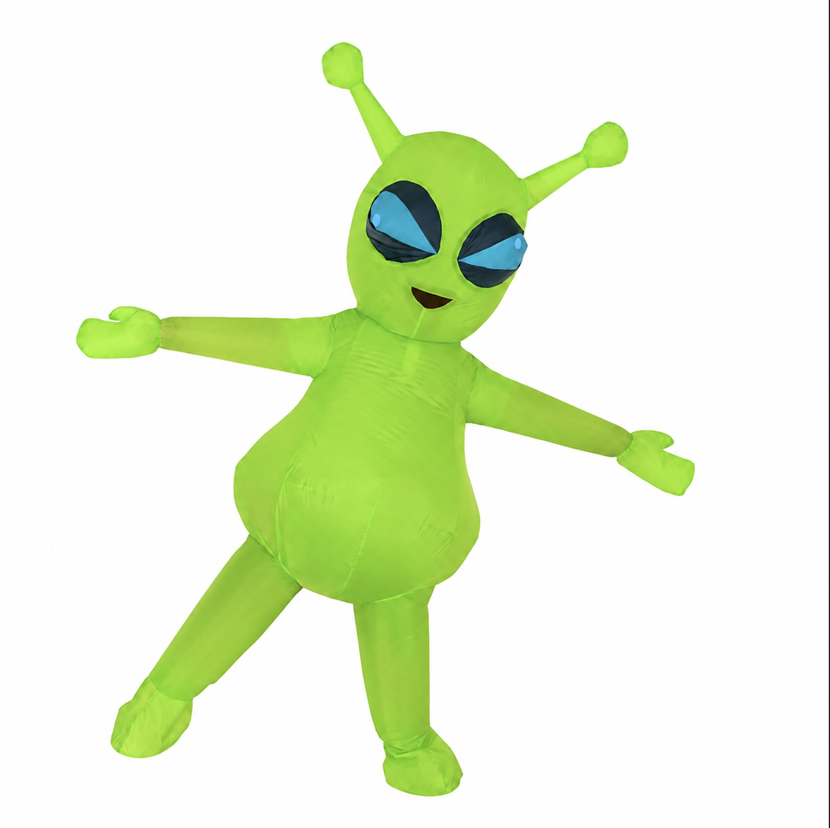 Inflatable Adult Green Antennae Alien Costume
