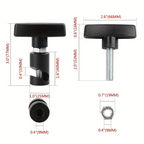 Safety Bonnet shock support clamp - Black