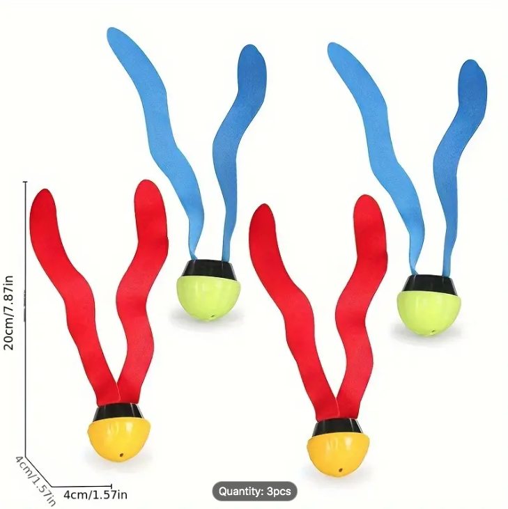 3 Piece Diving Pool Toy